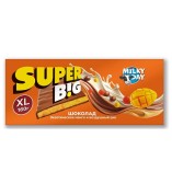 Milky Day Super Big шоколад молочный с начинкой со вкусом манго и воздушным рисом, 160 гр